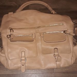Urban Expressions Beige Handbag Vegan